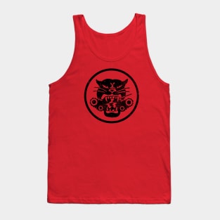 Tank Destroyer Patch (distressed) Tank Top